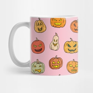 Jack-o'-lantern Pumpkin Halloween Pattern Mug